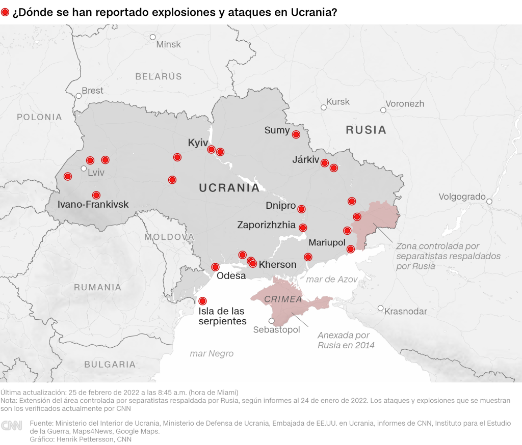 afectan los viajes a Ucrania por culpa de Rusia y  Ucrania en la guerra