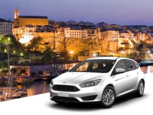 A la hora de llegar a Menorca ¿Donde podemos alquilar coches?