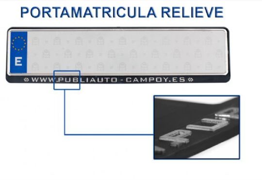 Portamatriculas Homologado